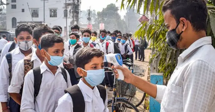 Schools reopen after lockdown