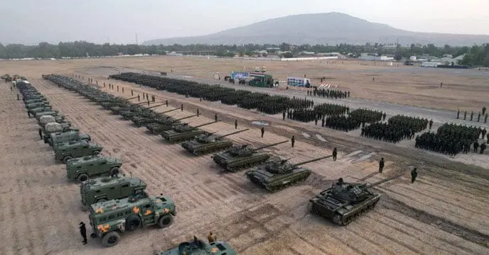 Russian missile Afghan border