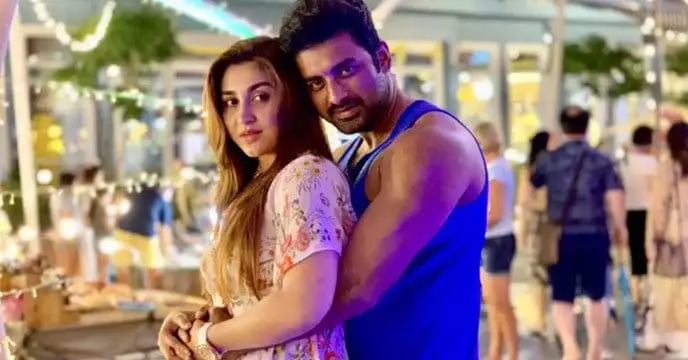 Love birds Ankush Hazra and Oindrila Sen