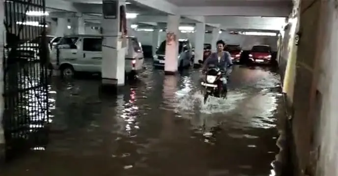 Bishnupur municipality parking