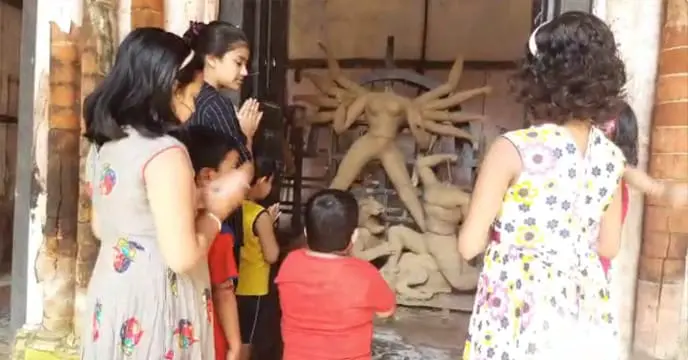 durga puja of indas zamindar family