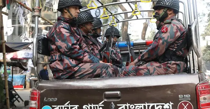 BgB guards deployed durga puja pandals