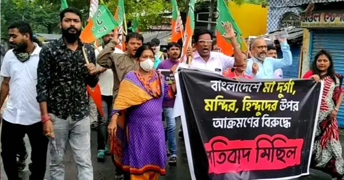 BJP has written a letter to the Deputy High Commissioner regarding the Bangladesh incident