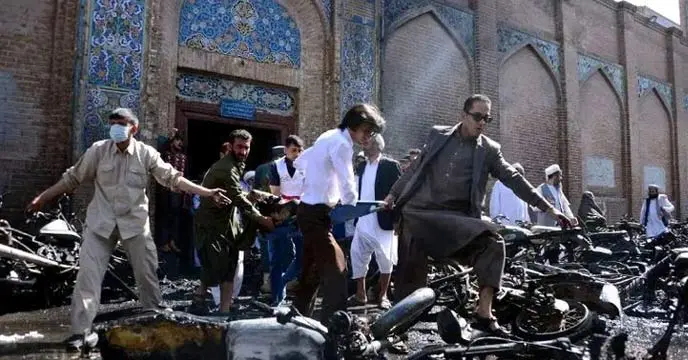 Mosque blast in Afghanistan