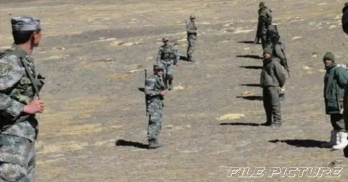 Indian and Chinese troops face off in Arunachal border