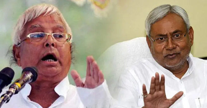 nitish kumar vs lalu prasad yadav