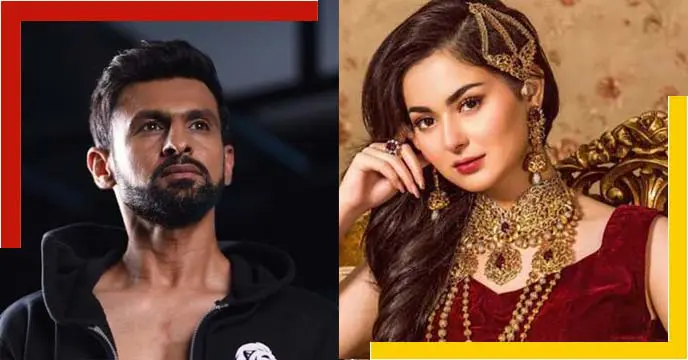 Hania Amir's photoshoot with Shoaib Malik