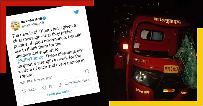 Tripura post poll violence