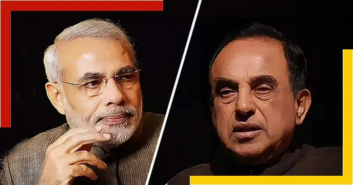 Subramanian Swamy attack on Narendra Modi