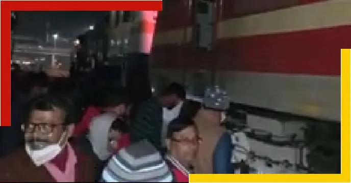 Bijaner express engine again detailed near siliguri