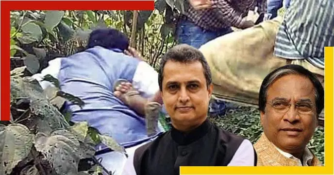 Bengal bjp temporarily terminate jay prakash majumdar and ritesh tiwari