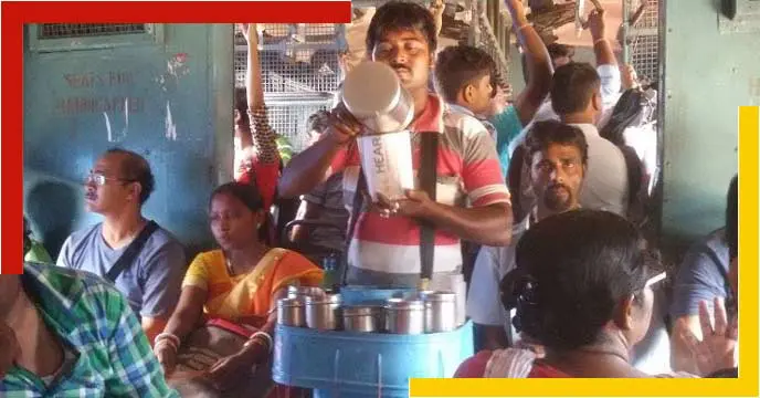 Indian Railways jhal Muri train