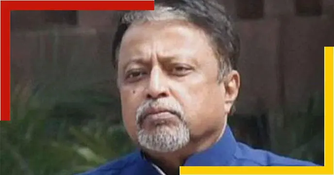 TMC Leader Mukul Roy addressing a gathering