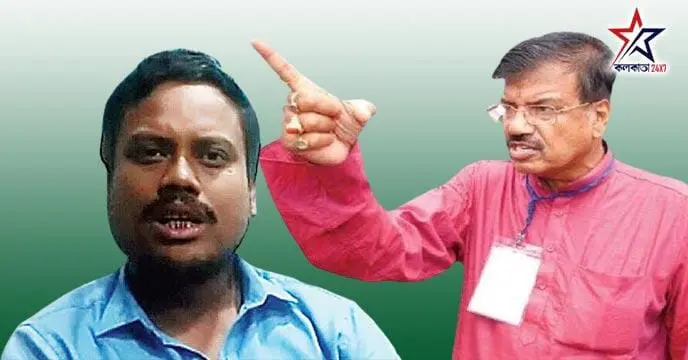 Coochbehar tmc ex minister rabindranath ghosh attacks party district president