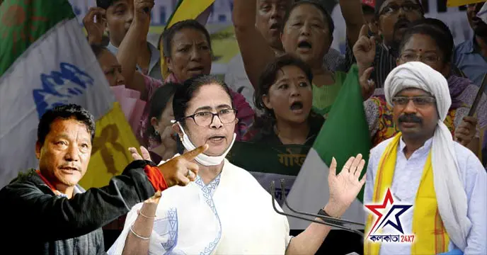 Tensions are rising again in the Darjeeling and plains over the demand for a separate state