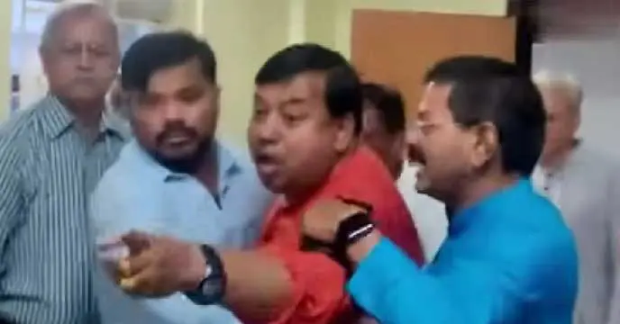 Ahead of new cm oath taking ceremony Angry bjp mlas of tripura said kat dalunga