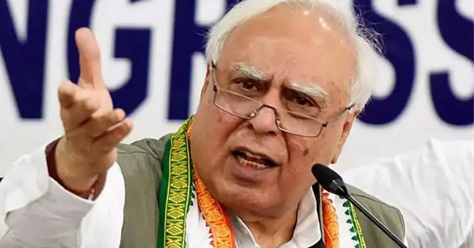 Kapil Sibbal left the Congress