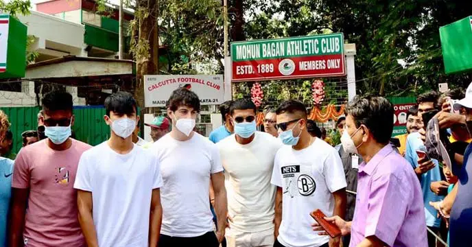 ATK Mohun Bagan tent