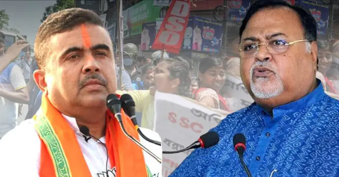 Partha chatterjee Suvendu Adhikari