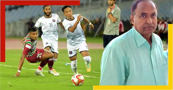 Former footballer Manas Bhattacharya