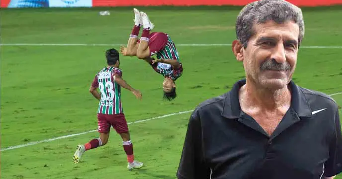 Kiyan Nassiri scored for atk Mohun Bagan and peerless won in cfl