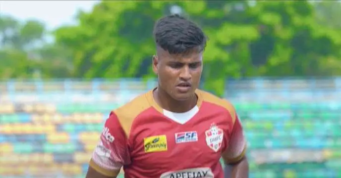 Rafik Ali gayen diamond harbour footballer