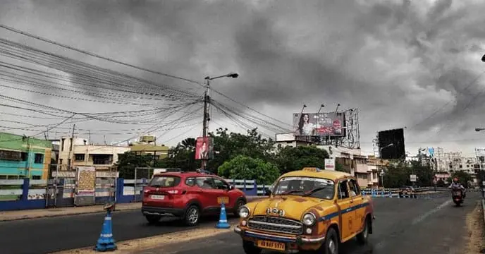 weather Kolkata city taxi