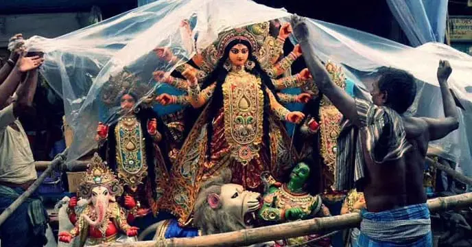 weather Durga Puja Kolkata