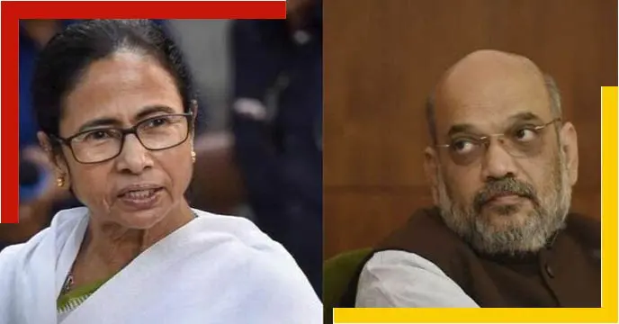 Amit Shah-Mamata Banerjee