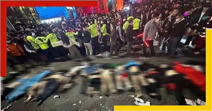 Halloween event on Saturday in Seoul