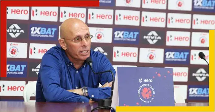 East Bengal FC head coach Stephen Constantine