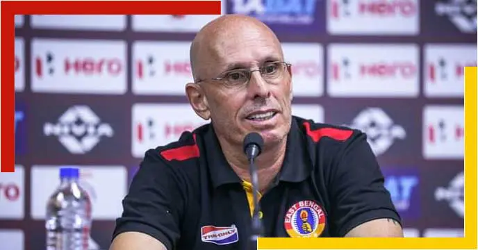 East Bengal coach Stephen Constantine