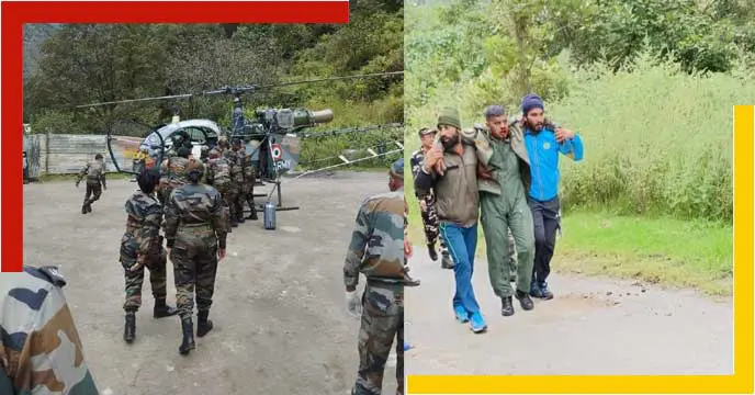 Indian army aviation Cheetah helicopter flying in the forward area near Tawang has crashed