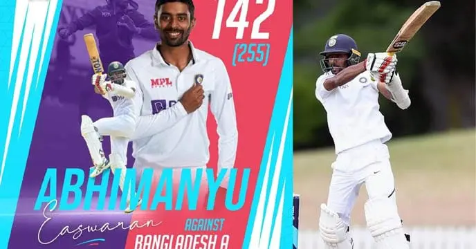 Bengal captain Abhimanyu Easwaran