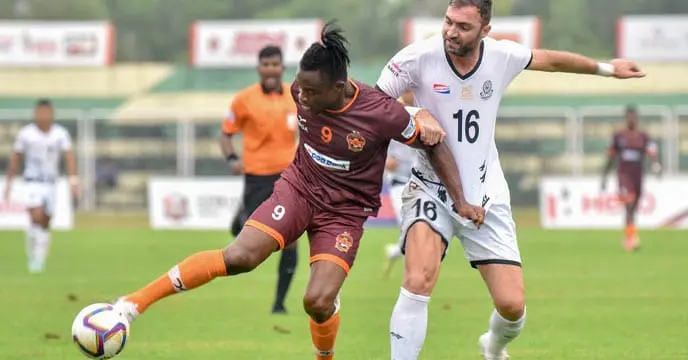Mohammedan Sporting Club lost to Gokulam in the I-League