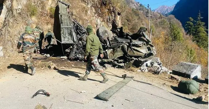 Indian Army vehicle accident