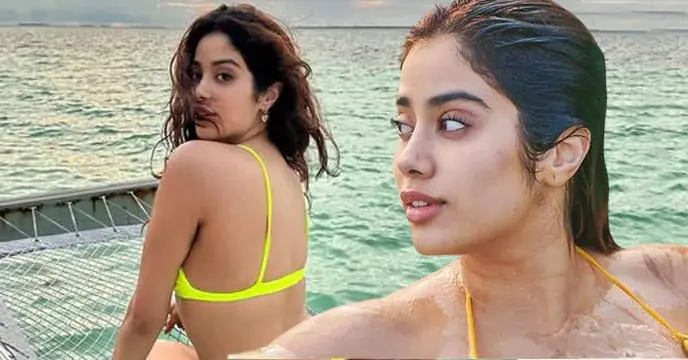 Bollywood actress Janhvi Kapoor bathroom secret leaked