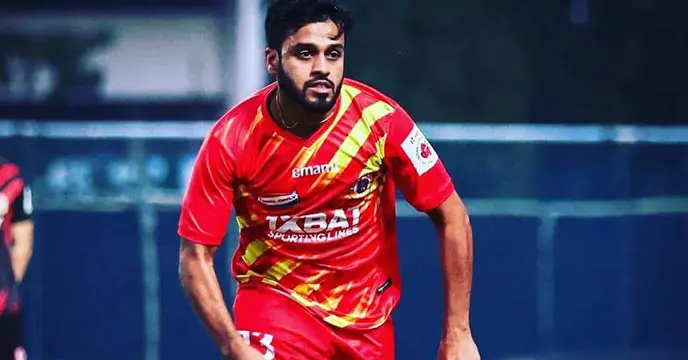 East Bengal Footballer Souvik Chakrabarti