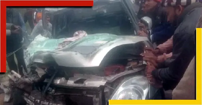CBI car was hit by a truck