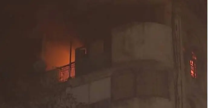 Multi-storey fire in central Kolkata
