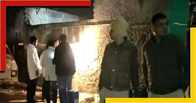 grenades and human blood from militant dera