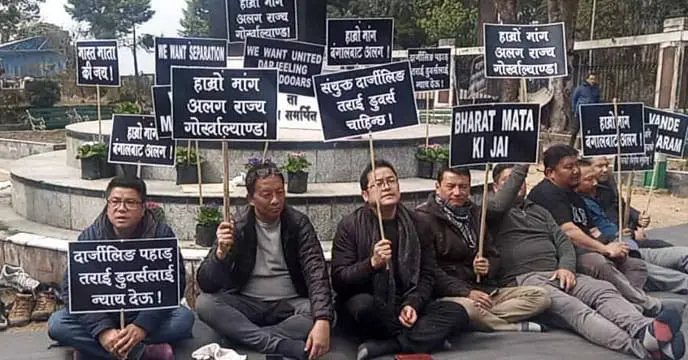 Mountain bandh for Gorkhaland demand