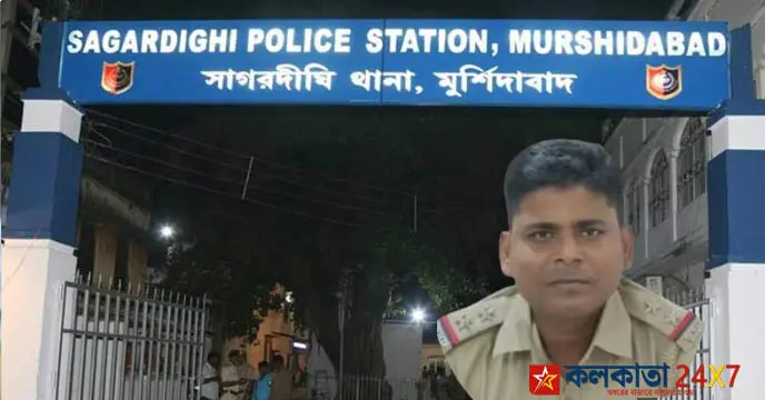 OC Abhijit Sarkar before Sagardighi by-election