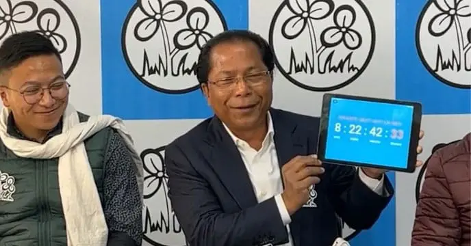 TMC took out the life clock of Meghalaya government