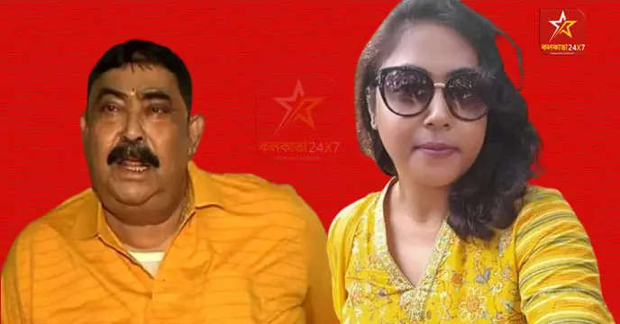 Sukanya Mandal, daughter of Anubrata Mandal, in a distressed state