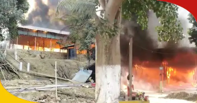 হু হু করে জ্বলছে আগুন। লেলিহান শিখার মাঝে শতায়ু বৌদ্ধ ভিক্ষু (Buddhist monk) পুড়ে যাচ্ছিলেন। তাঁর এই জীবন্ত পুড়ে যাওয়ার মুহূর্ত দেখে হতবাক সবাই। এভাবেও মৃত্যু হয়...!