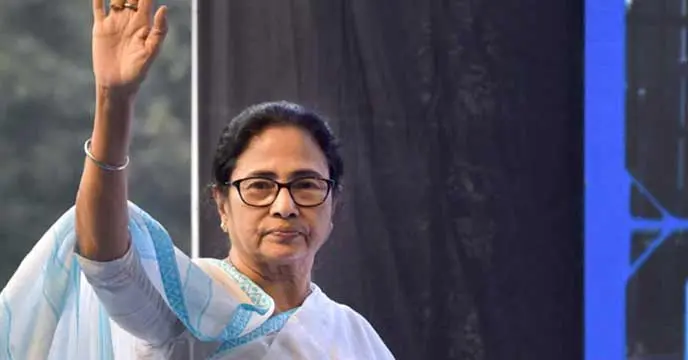 West Bengal Chief Minister Mamata Banerjee addressing the press conference on Ram Navami celebrations