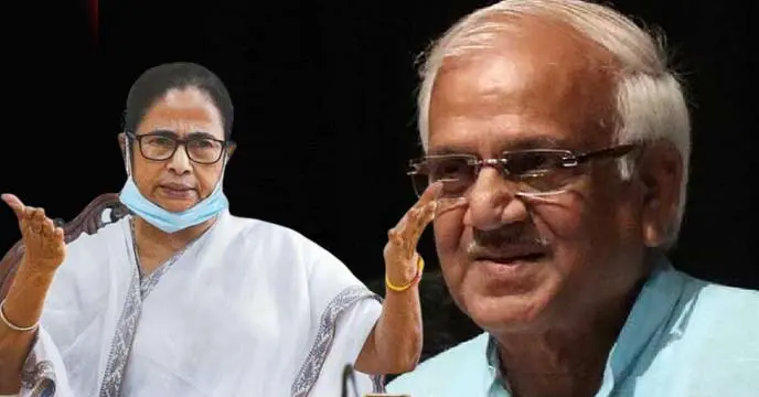 Mamata Banerjee with Sovandeb Chattopadhyay