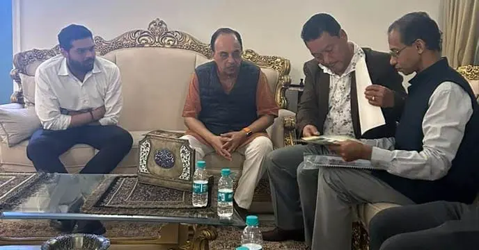 Swami-Gurung's meeting on Darjeeling