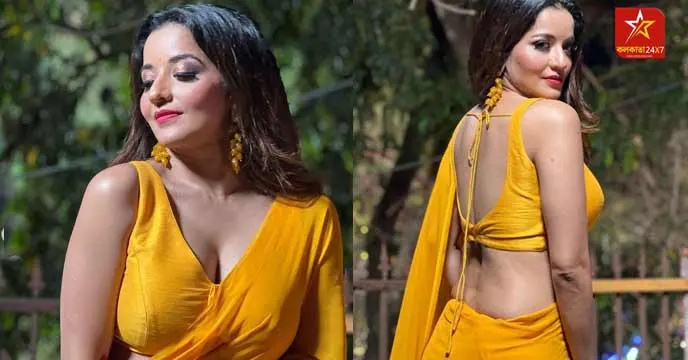 Mona Lisa Jhuma Boudi looks hot on social media